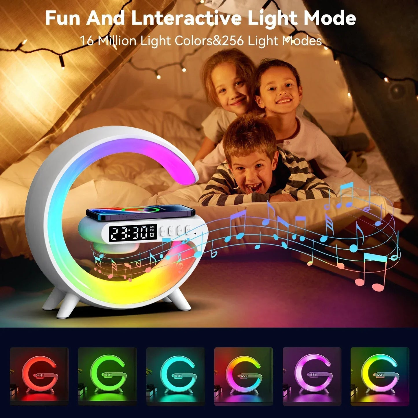 Luminit™ RGB Night Music Lamp